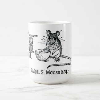 Mouse and the motorcycle coffee mug