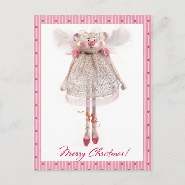 Mouse-angel Postcard (Front)