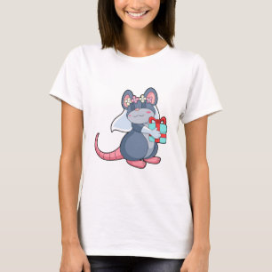 Mouse as Bride with Veil & Gift.PNG T-Shirt