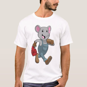 Mouse as Handyman with Toolbox T-Shirt
