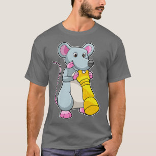 Mouse at Chess with Chess piece Pawn T-Shirt