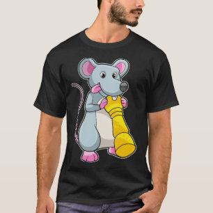 Mouse at Chess with Chess piece Pawn T-Shirt