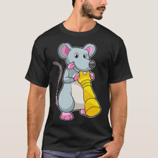 Mouse at Chess with Chess piece Pawn T-Shirt