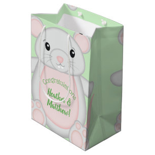 Mouse Baby Shower Medium Gift Bag