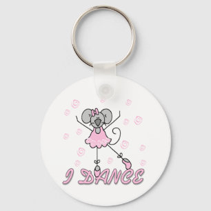 Mouse Ballet I Dance Keychain
