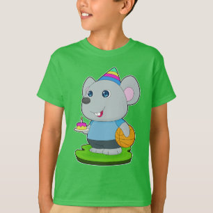 Mouse Birthday Basketball T-Shirt
