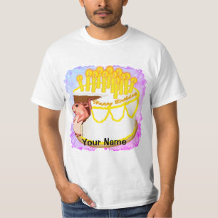 Mouse Birthday Cake birthday custom t-shirts