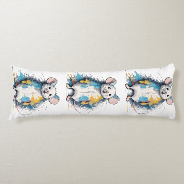 mouse body pillow (Front)