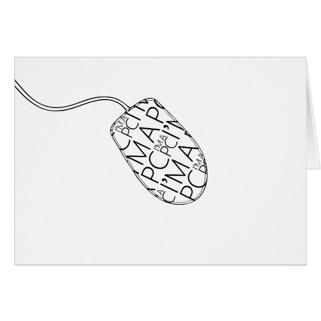 MOUSE CARD (Front Horizontal)