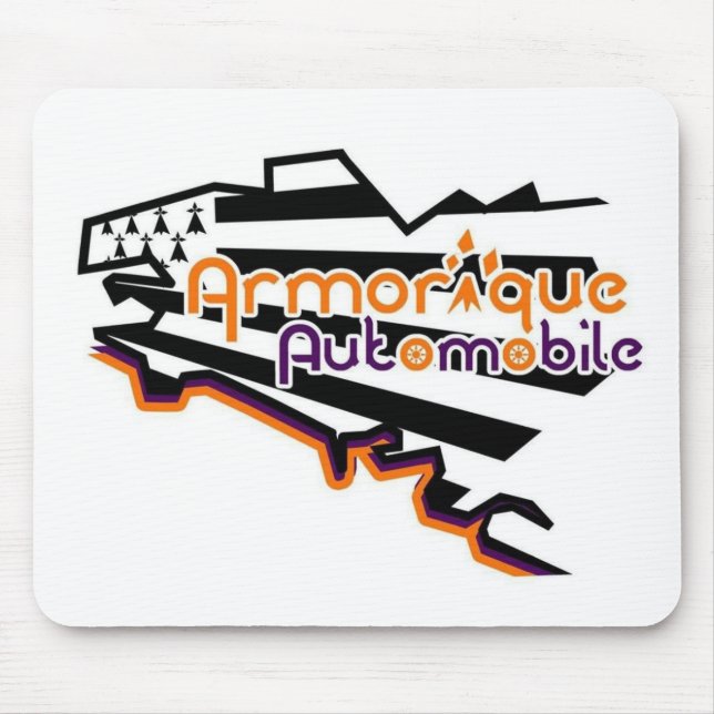 Mouse Carpet Armorique Automobile Mouse Pad (Front)