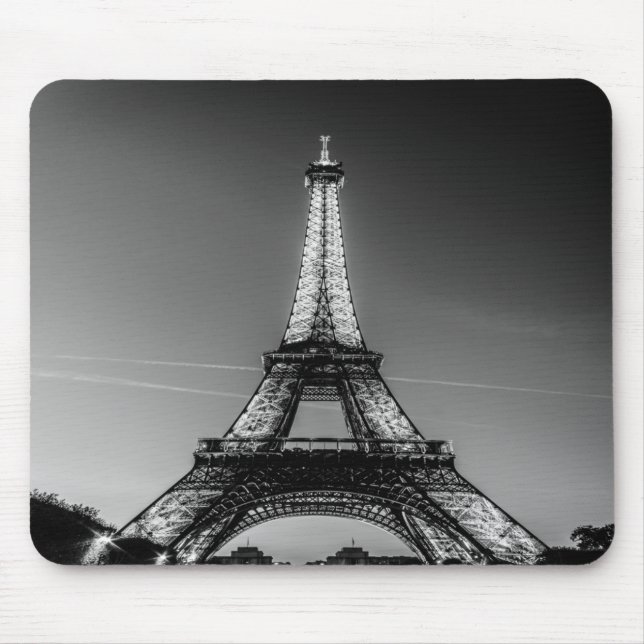 Mouse carpet Paris - Eiffel Tower #4 Mouse Pad (Front)