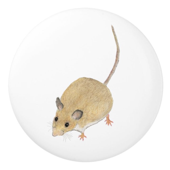 Mouse Ceramic Knob (Front)