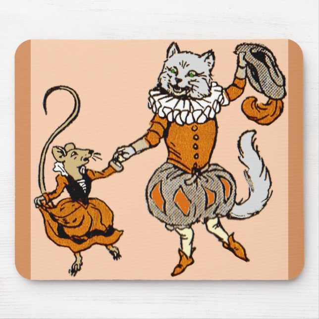 mouse dancing with a cat pad (Front)