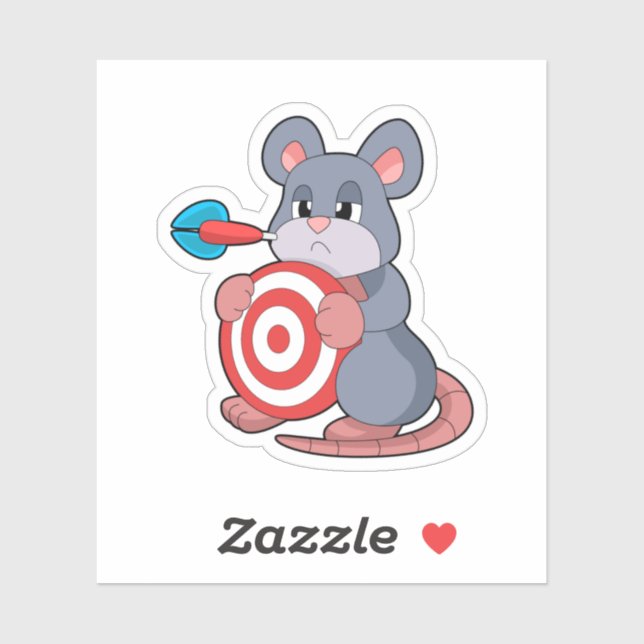 Mouse Darts Dart Dartboard (Sheet)