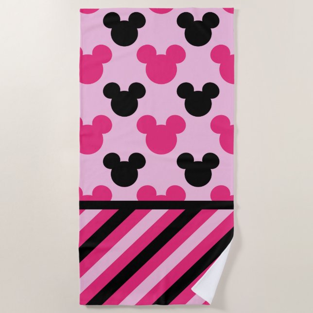 Mouse Ears    Beach Towel (Front)