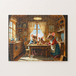 Mouse Family  Jigsaw Puzzle