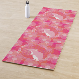Mouse flower of life yoga mat