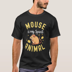 Mouse  For Men Maus Coward Pet Women Kids Mice Rat T-Shirt