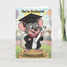 Mouse Graduation Personalized