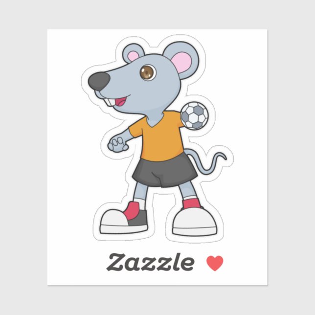 Mouse Handball player Handball (Sheet)