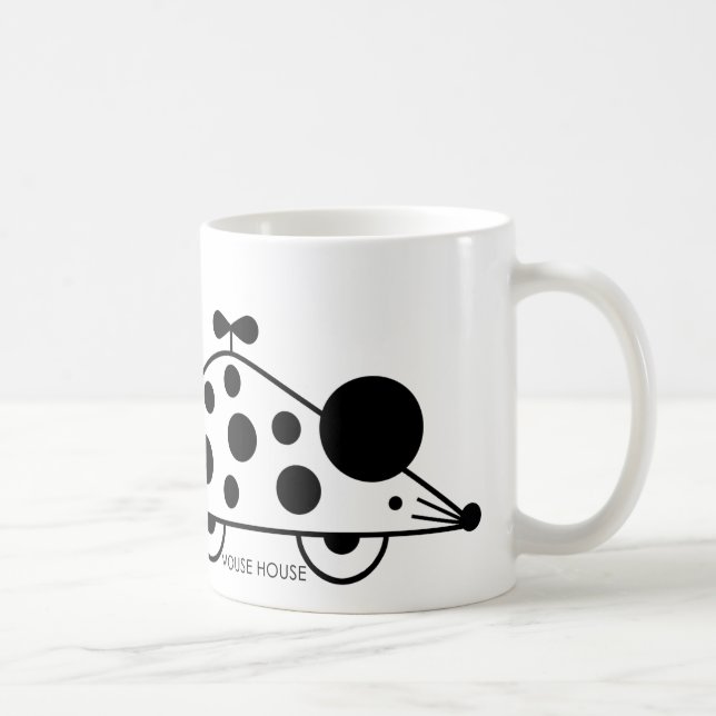 Mouse House BW Mug (Right)