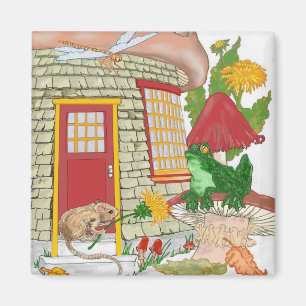 Mouse House Magnet