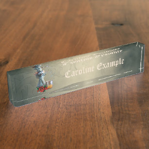 Mouse in a Nightgown: The Night of Crazy Tunes. Nameplate