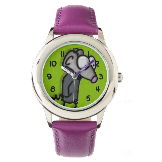 Mouse in a Trench Watch (Front)