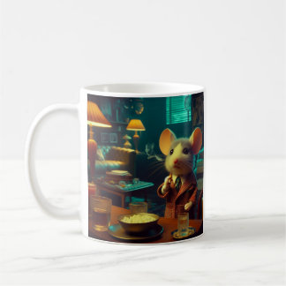 Mouse in his House Coffee Mug