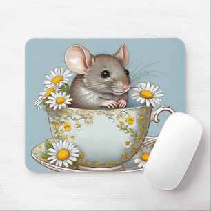 Mouse In Teacup Pad