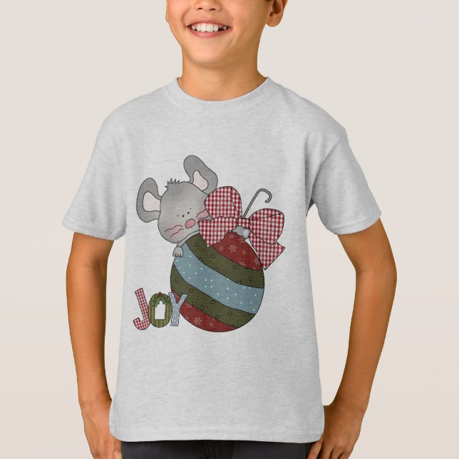 Mouse Joy Holiday T-shirts and Gifts (Front)