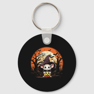 Mouse Lover Halloween Spooky Ghost Costume Style  Keychain