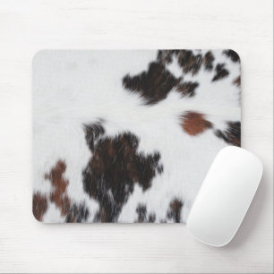 Mouse Mat - Faux Cowhide