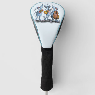 Mouse Music Band Golf Head Cover Gift - Fun