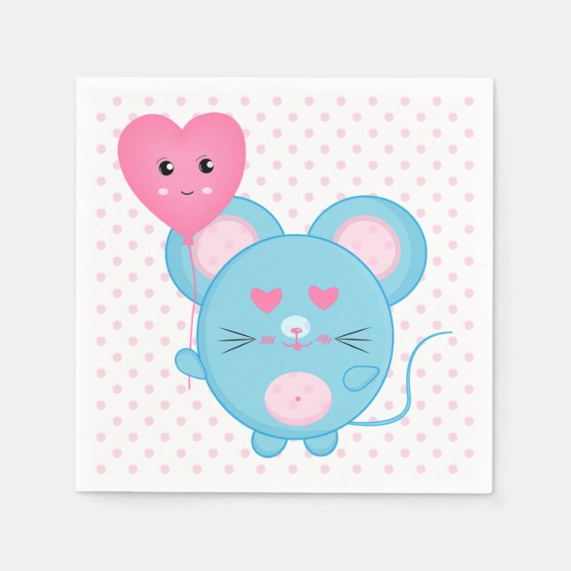 Mouse Napkin (Front)