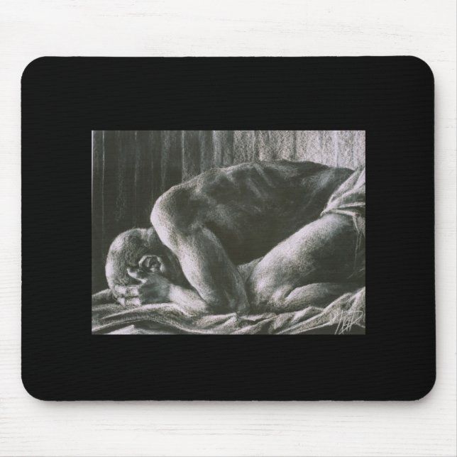 Mouse Pad 6 with Rachel Dolezal Art (Front)