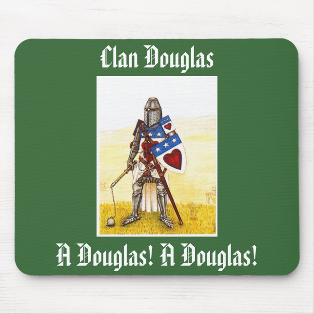 Mouse Pad, Archie, Clan Douglas, A Douglas! A Doug Pad (Front)