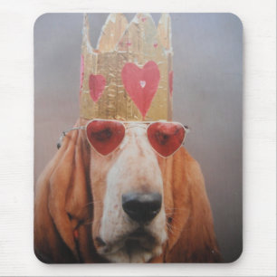 Mouse Pad Basset Hound King