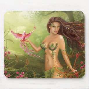 Mouse Pad "Bird of Paradise "