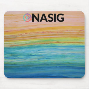 Mouse pad black logo