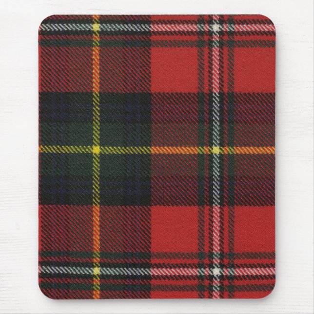 Mouse Pad Boyd Modern Tartan Print (Front)