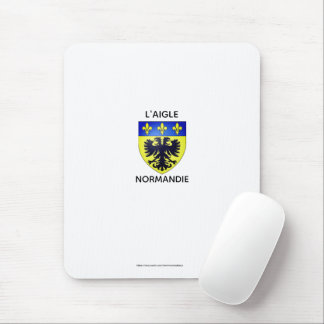 Mouse pad - coat of arms of L'Aigle - Normandy