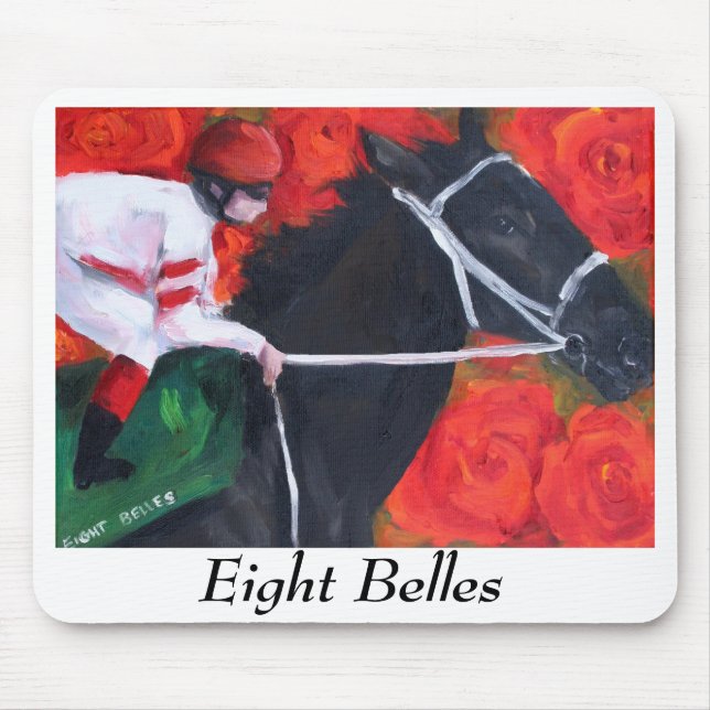 Mouse pad Eight Belles memorial (Front)
