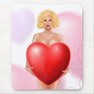 Mouse pad Heart