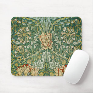 MOUSE PAD - "Honeysuckle" - Vintage William Morris
