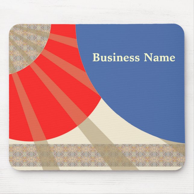 Mouse Pad in Abstract Design (Front)