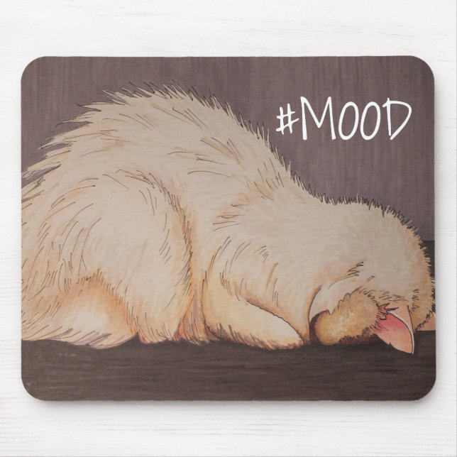 Mouse Pad: #MOOD Mouse Pad (Front)