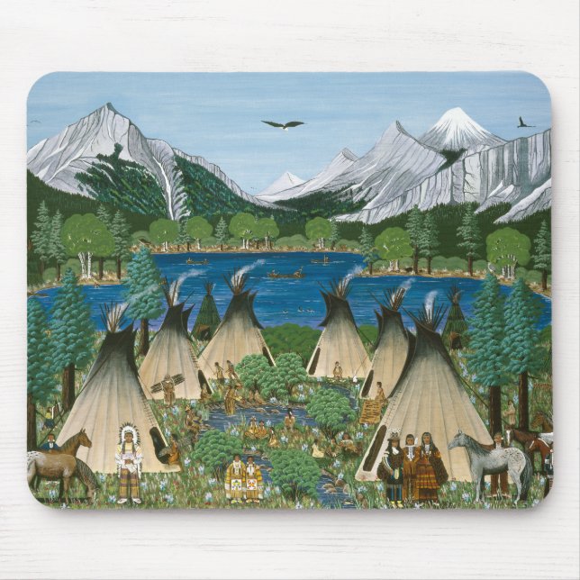 Mouse Pad Nez Perce (Front)