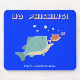 Mouse Pad, No Phishing Mouse Pad