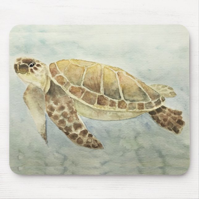 Mouse Pad Sea Turtle (Front)